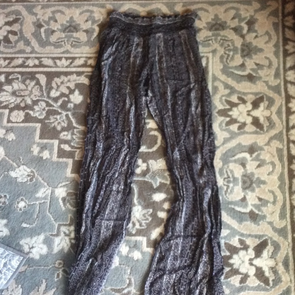 CAbi Black Wide Leg Pants